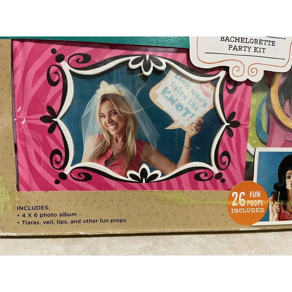 Pics 'n' Props Bachelorette Party Kit new